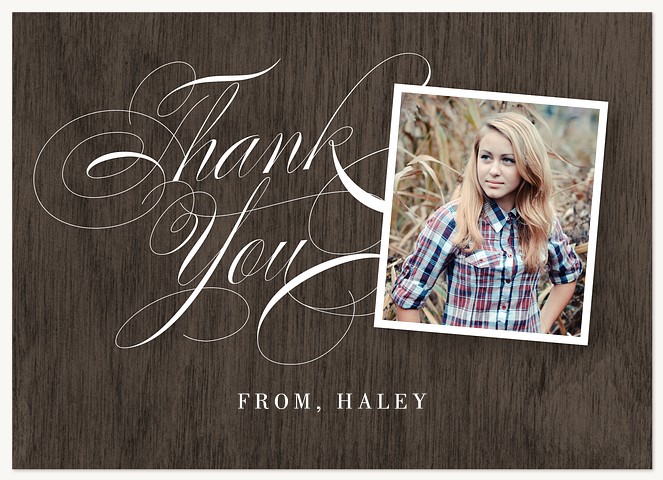 Southern Charm Graduation Thank You Cards