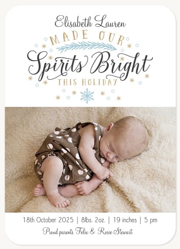 Winter Arrival  Christmas Cards