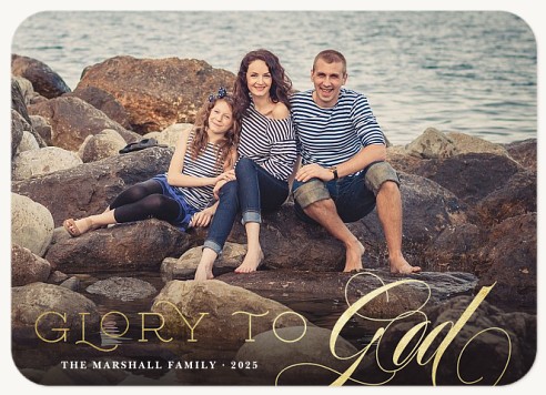 Glory + Gold Christmas Cards