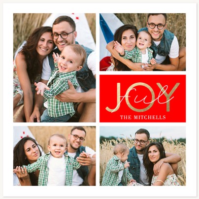 Joyfully Preppy Christmas Cards