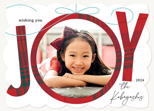 Joy Ornament Christmas Cards