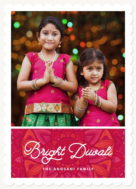 Festival Delights Diwali Holiday Cards