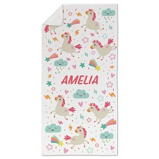 Cosmic Unicorn Beach Towel