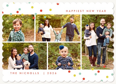 Funfetti Christmas Cards
