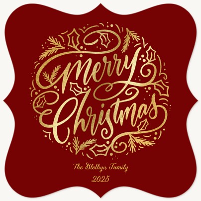 Merry Go Round Christmas Cards