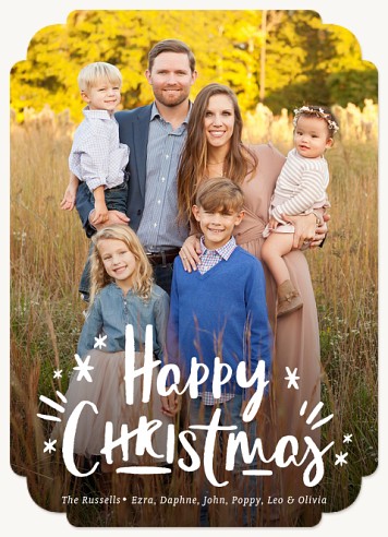 Brushed Radiance Christmas Cards