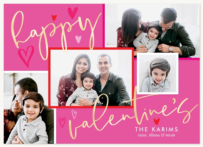 Heartfelt Collage Valentines Cards