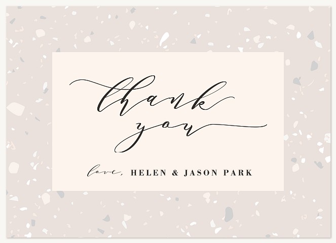 Contemporary Mix Thank You Cards 