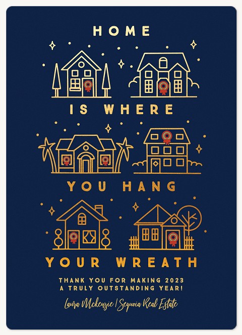 Neighborhood Holiday & Christmas Magnet Cards
