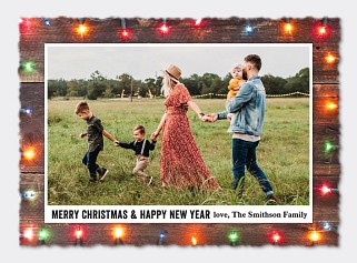 Christmas Lights Card