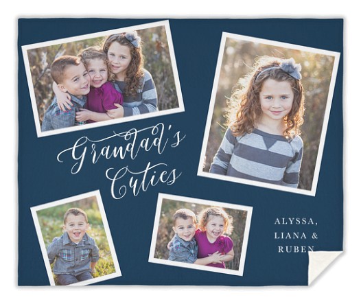 Grandad's Cuties Custom Blankets