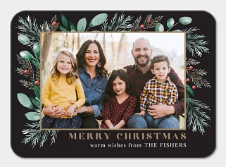 Evergreen Trimmings Card