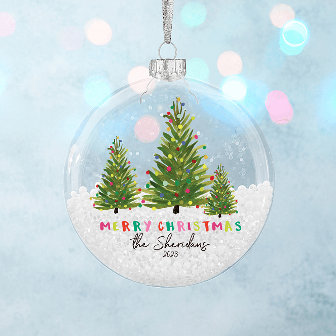 Cheerful Christmas Personalized Ornaments