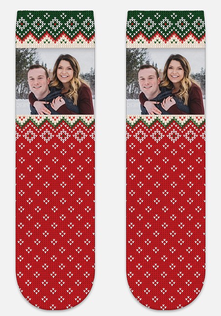 Ugly Sweater Custom Socks