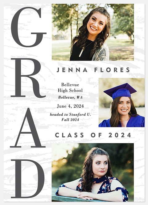 Side Stack Graduation Cards