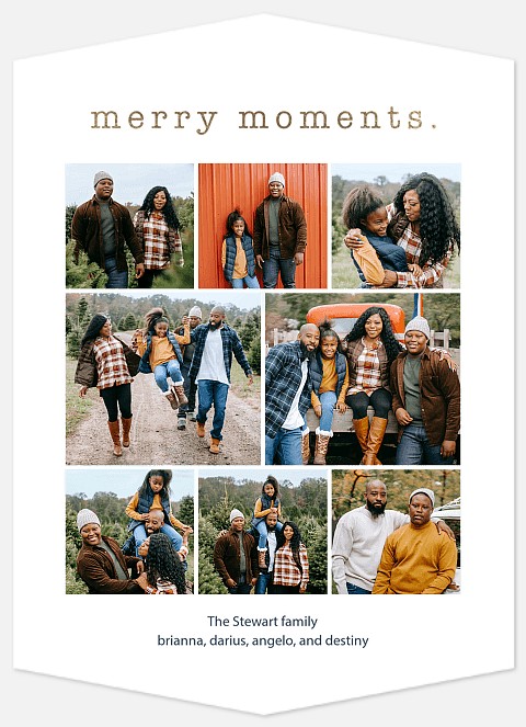 Merry Moments Holiday Photo Cards