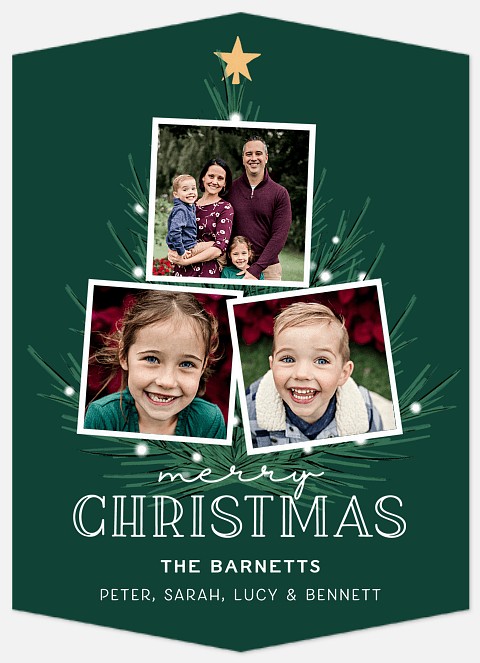 Twinkle Tree Holiday Photo Cards