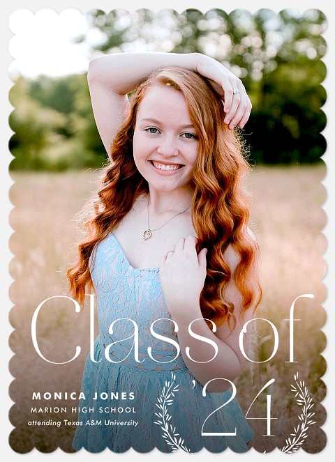 Heirloom Laurel Graduation Cards