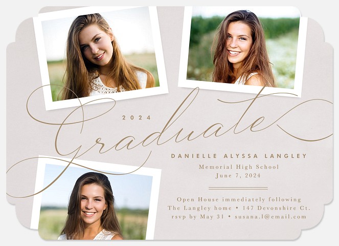 Breezy Snapshots Graduation Cards