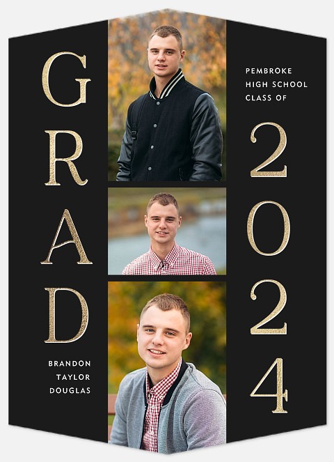 Elegant Accomplishment Graduation Cards