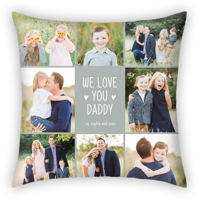 We Love You Custom Pillows