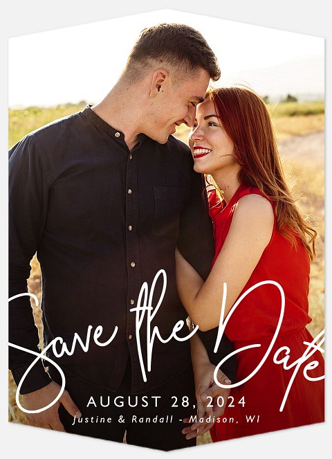 Playful Arc Save the Date Photo Cards