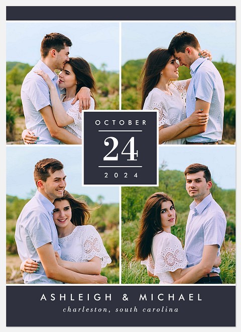 Modern & Contemporary  Save the Date Photo Cards