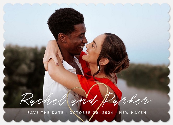 Sweethearts Save the Date Photo Cards