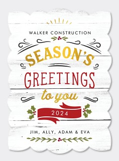 Banner Greetings Card