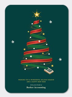 Accounting Tree Card