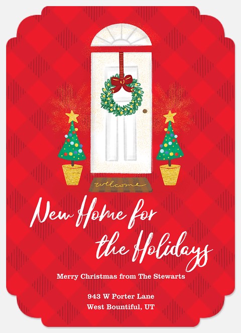 Front Door Holiday Photo Cards