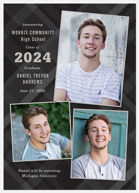 Gray Flannel Graduation Cards