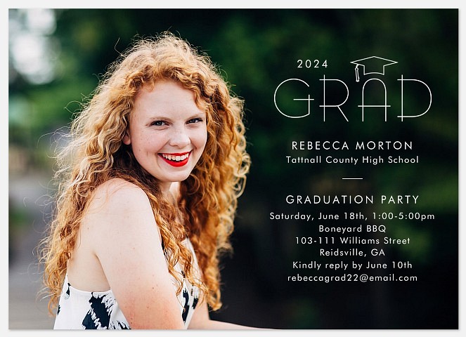 Linear Graduation Cards