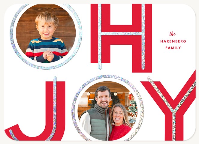 Oh Joy Personalized Holiday Cards