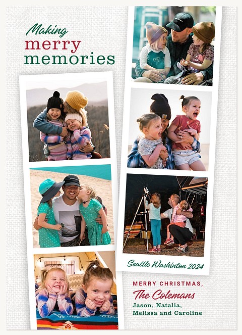 Making Memories Personalized Holiday Cards