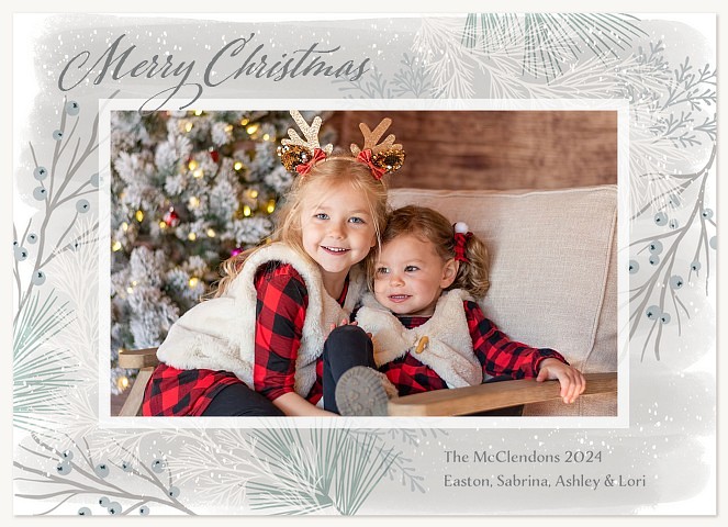 Winter Day Personalized Holiday Cards