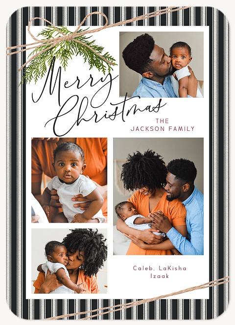 Wrapped With Love Personalized Holiday Cards