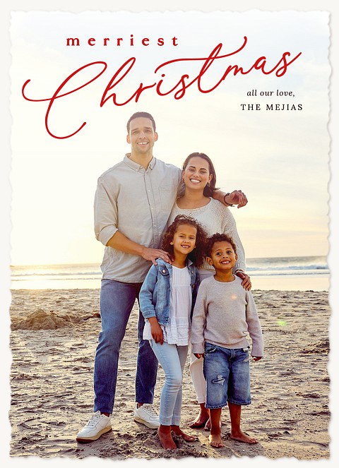 Across the Board Personalized Holiday Cards