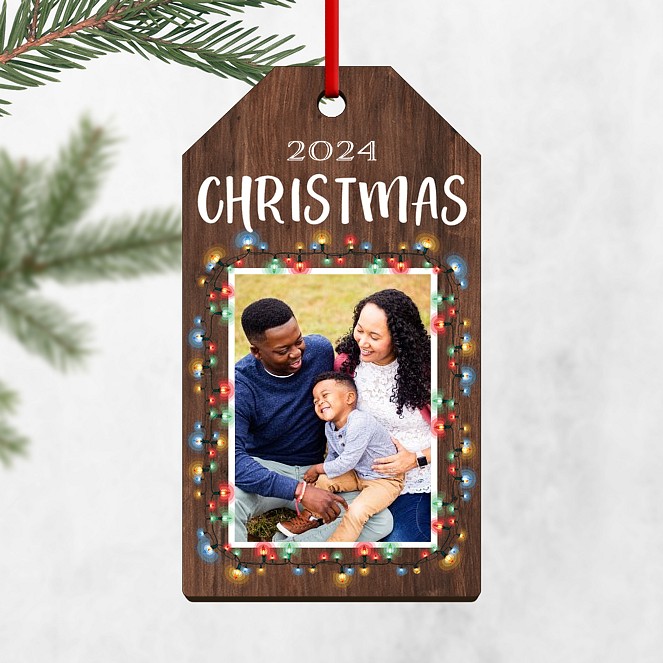 Christmas Glow Personalized Ornaments