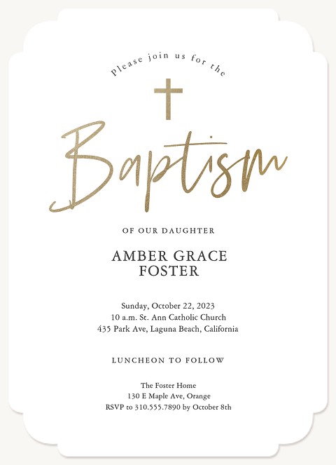 Baptism Blessings Baptisms & Christening Invitations