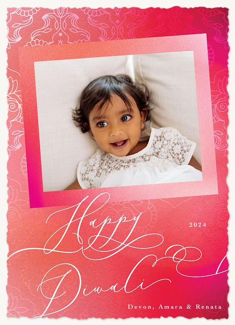 Happy & Bright Diwali Holiday Cards