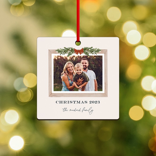 Gallery Wall Personalized Ornaments