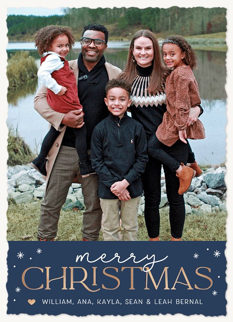 Topside Band Personalized Holiday Cards