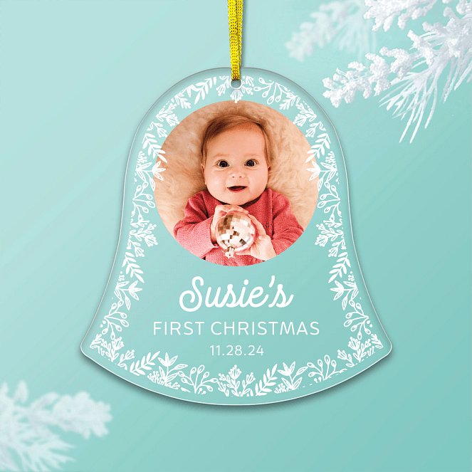 Royal Icing Personalized Ornaments