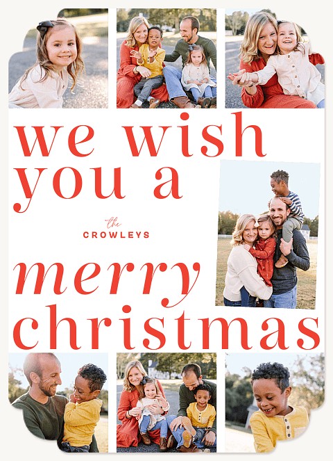 Big Wishes Personalized Holiday Cards