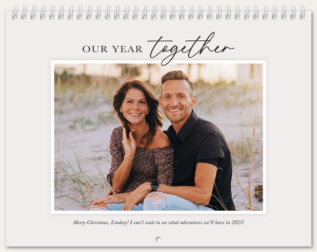 Our Year Calendar Custom Photo Calendars