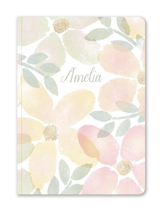 Spring Florals Custom Softcover Journals