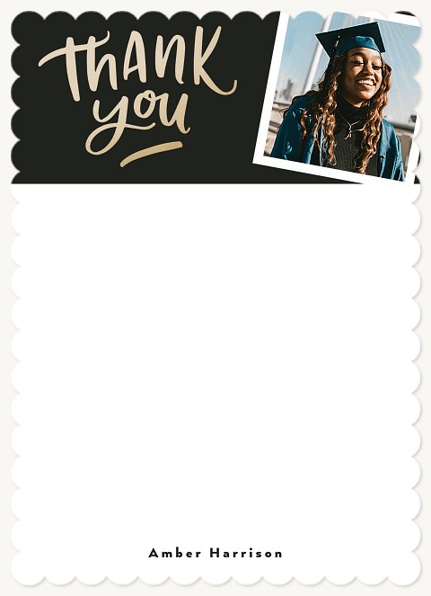 Playful Snapshot Thank You Cards 