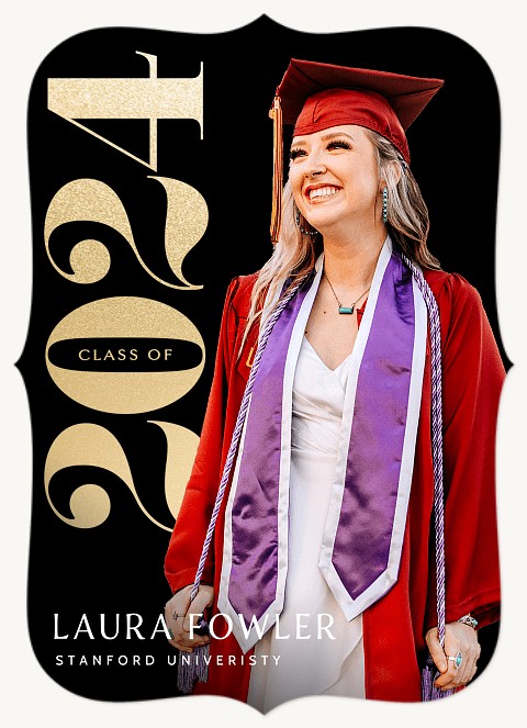 Radiantly Bold Graduation Cards