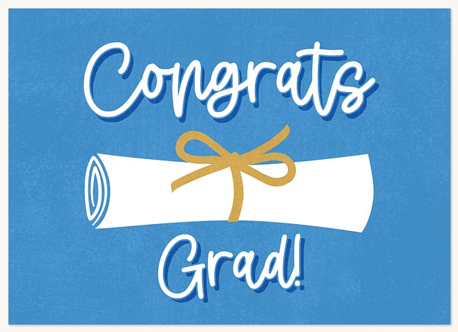 Diploma Congrats Greeting Cards